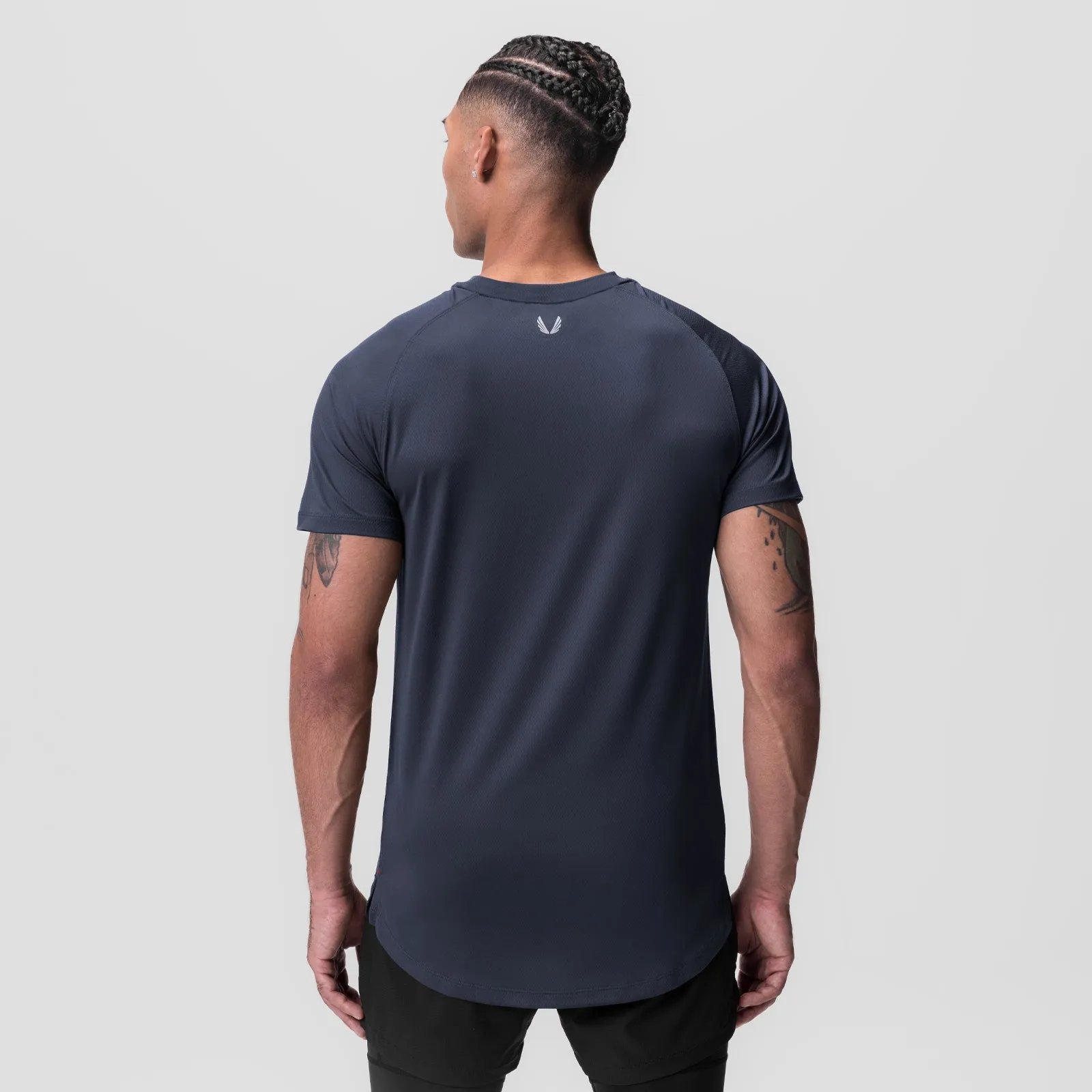 0660. AeroSilver® Established Tee - Navy