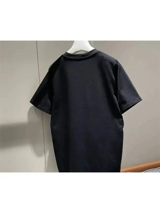 1947 Logo Print Short Sleeve T Shirt Navy