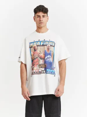 1997 NBA Finals Vs T-Shirt in Vintage White