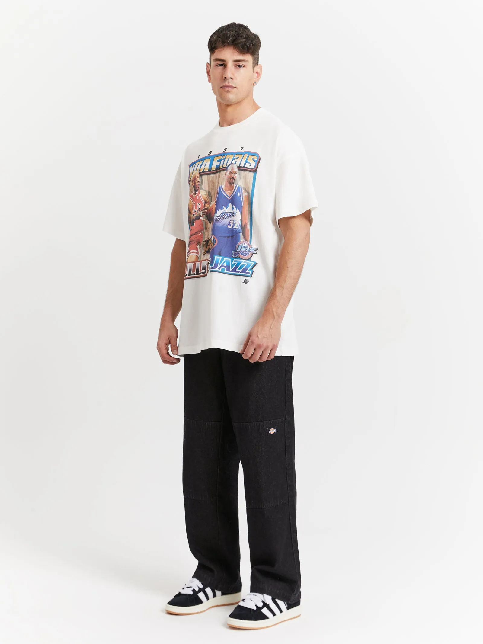1997 NBA Finals Vs T-Shirt in Vintage White