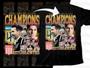 2024 Copa De La Liga Champions Estudiantes Soccer Png Digital Download