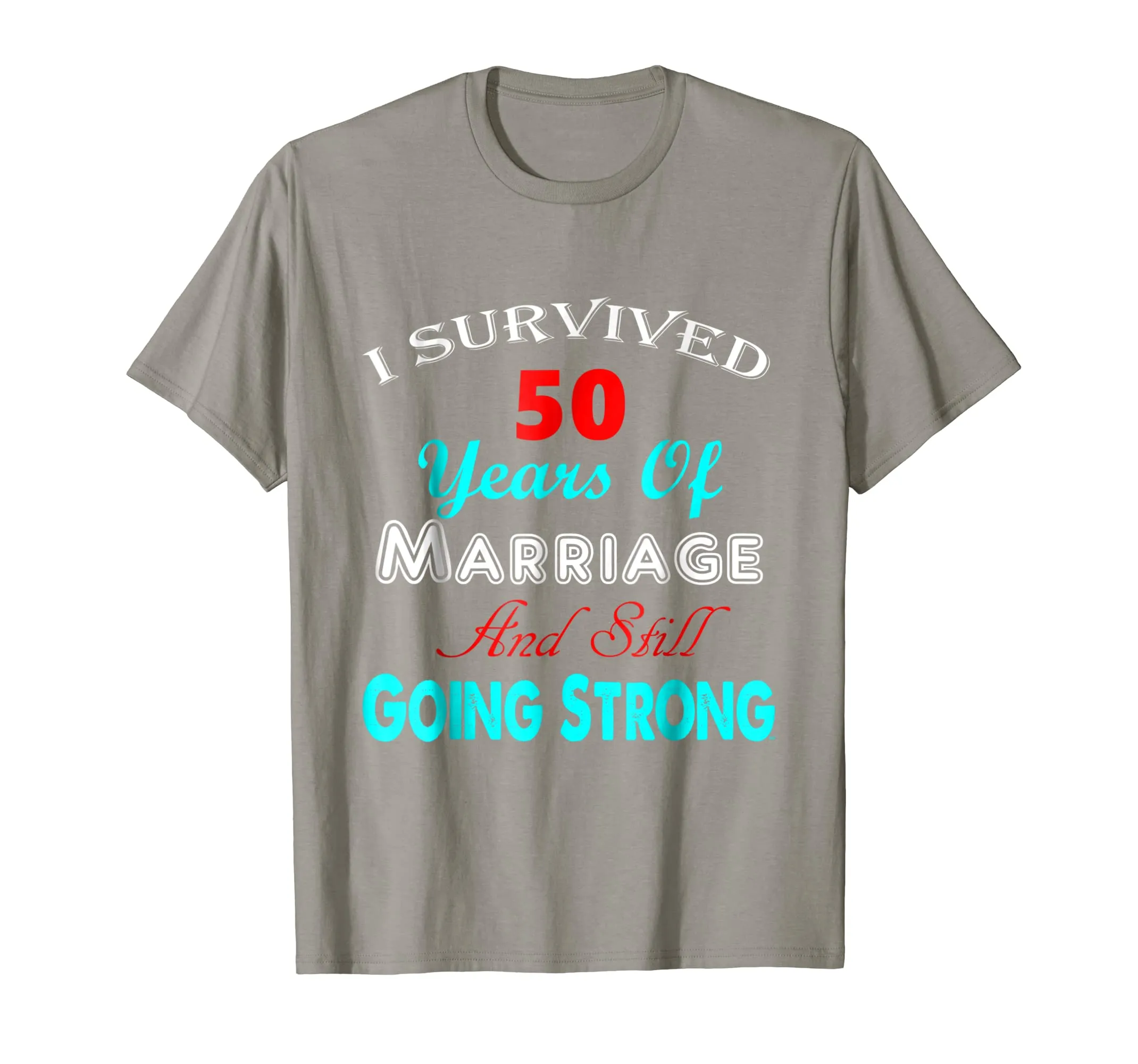 50th Wedding Anniversary Tshirt Marriage Mother Father Gift