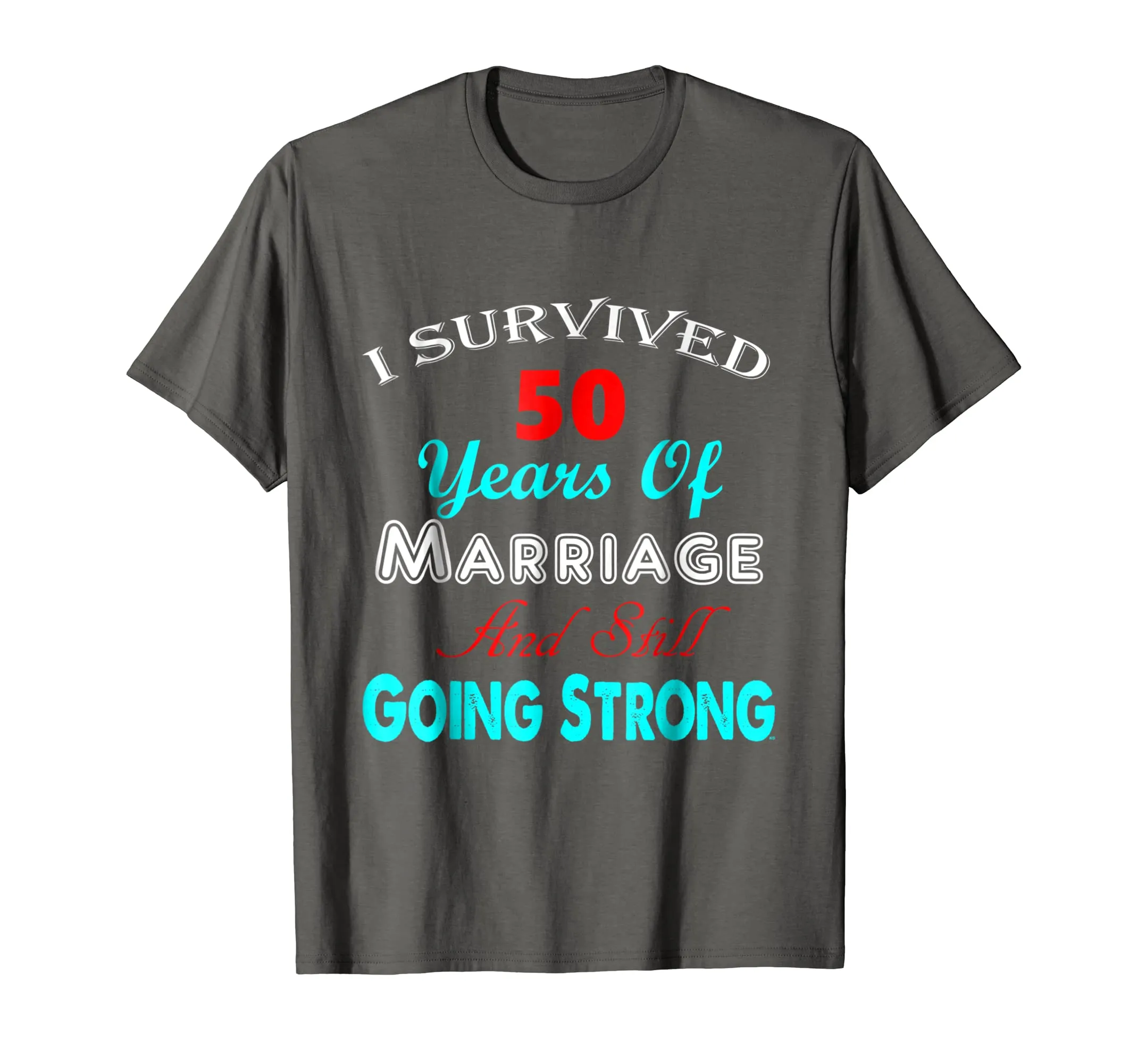 50th Wedding Anniversary Tshirt Marriage Mother Father Gift