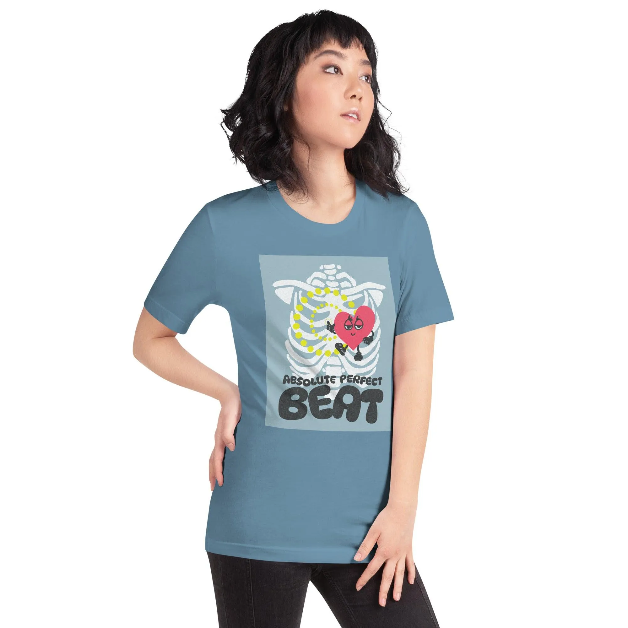 Absolute Perfect Heart Beat | Multi-color Unisex Tees