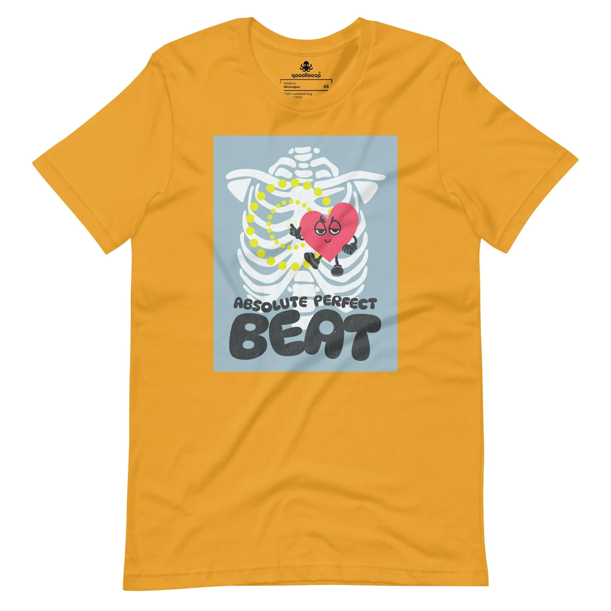 Absolute Perfect Heart Beat | Multi-color Unisex Tees