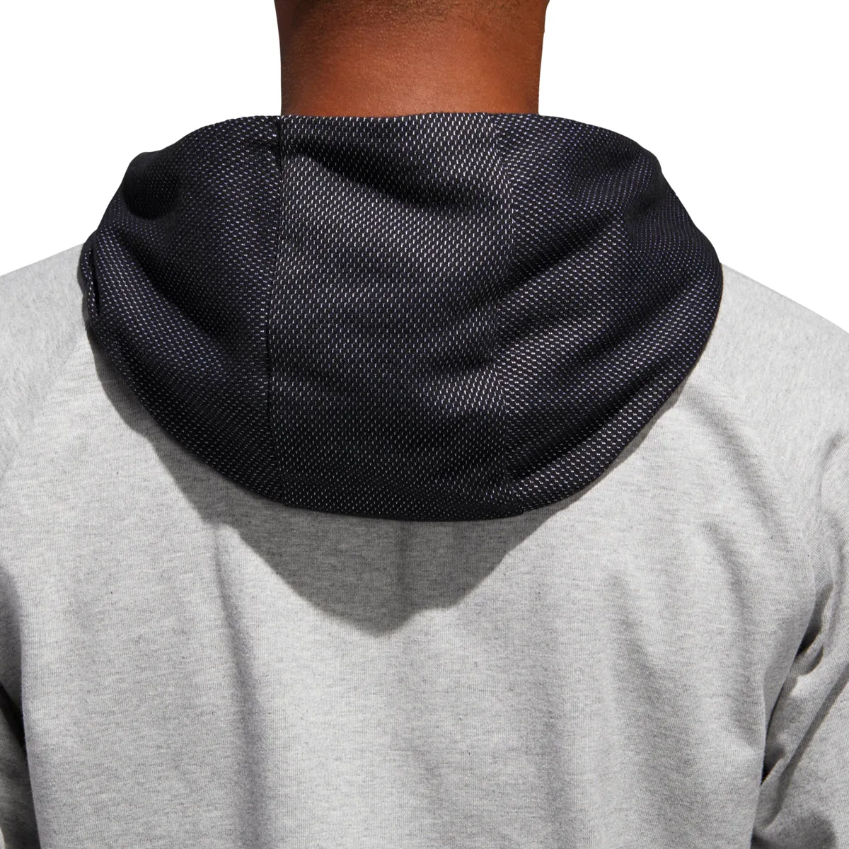 Adidas Men's Athletics Sport 2 Street Lifestyle Pullover Hoodie Grey-Black