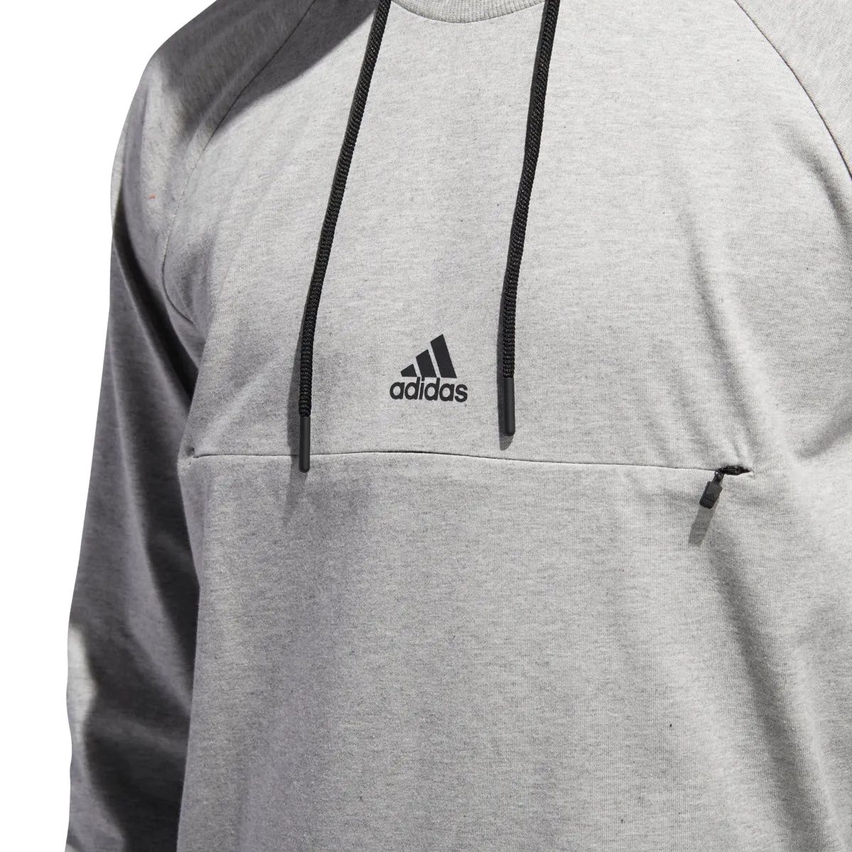 Adidas Men's Athletics Sport 2 Street Lifestyle Pullover Hoodie Grey-Black
