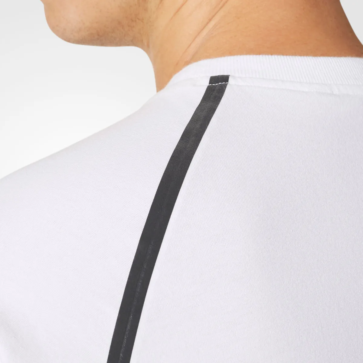 Adidas Originals Men's Short Sleeve T-Shirt White/Black