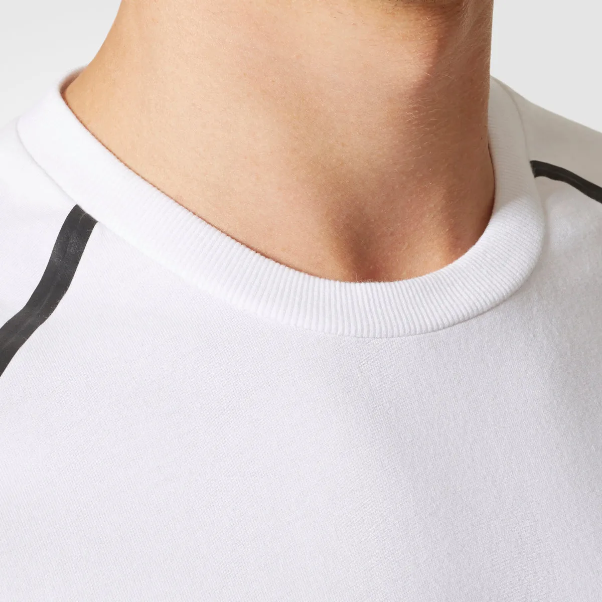 Adidas Originals Men's Short Sleeve T-Shirt White/Black
