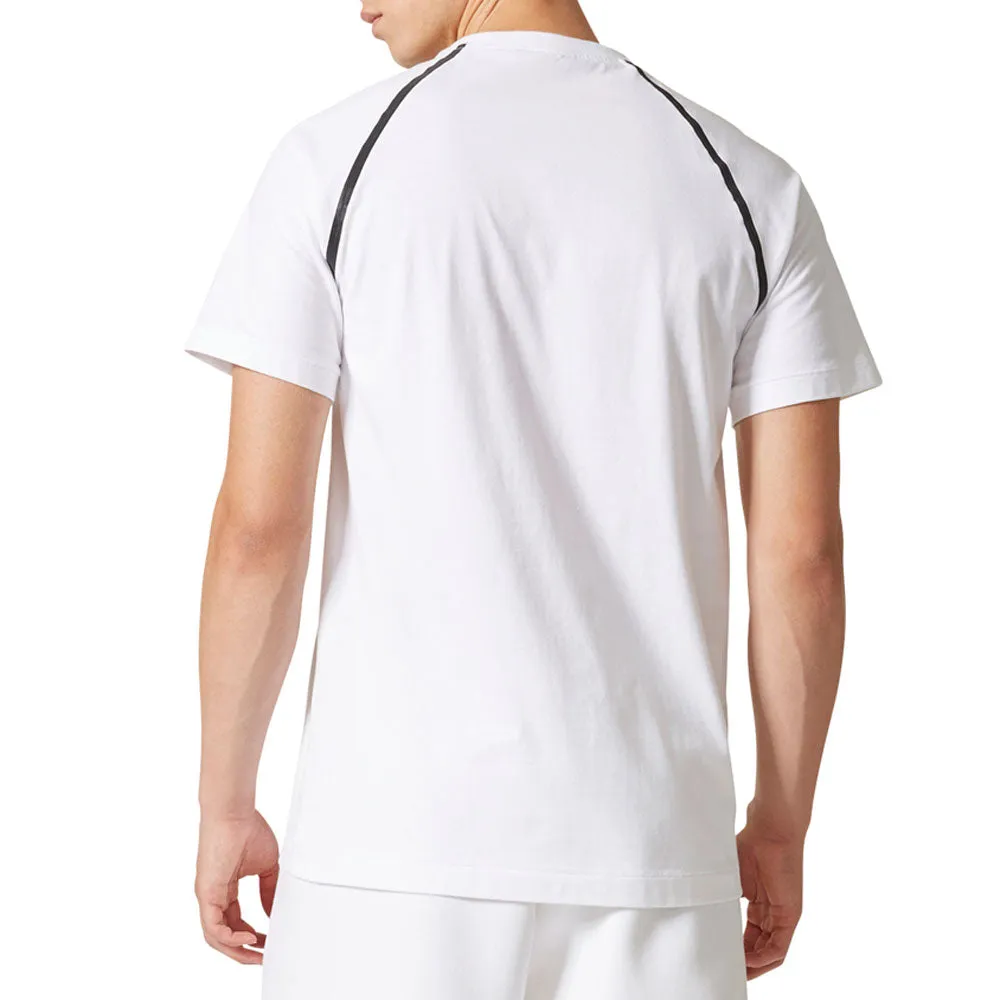 Adidas Originals Men's Short Sleeve T-Shirt White/Black