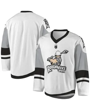 ADPRO Sports Men's White Gray Sublimated Replica Jersey Calgary Roughnecks Multi