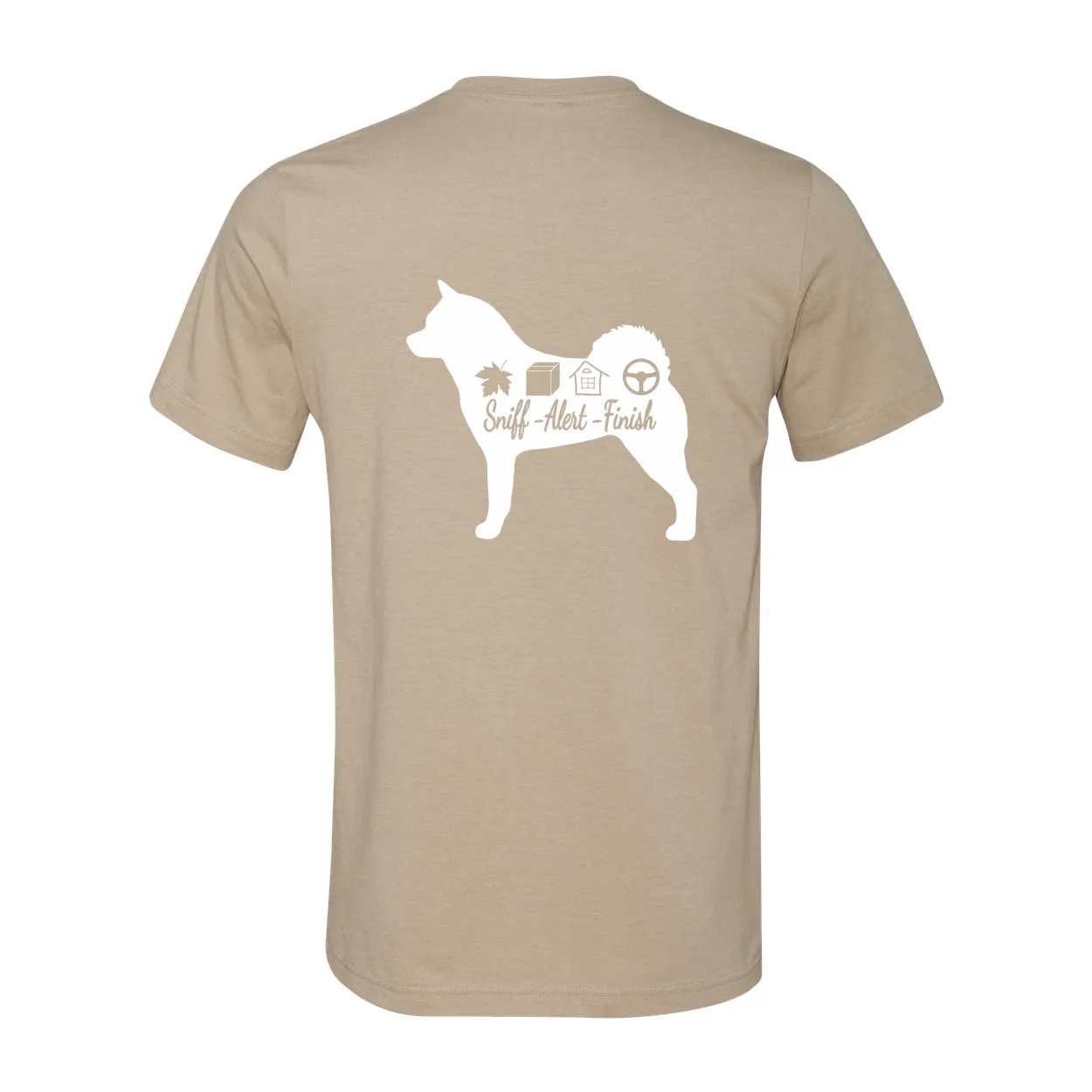 Akita Scent Sniff F/B Unisex SS Jersey Tee