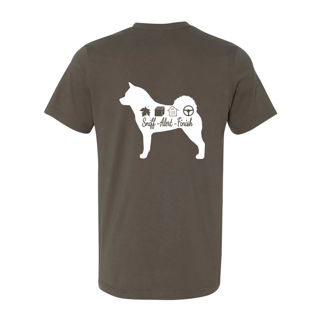 Akita Scent Sniff F/B Unisex SS Jersey Tee