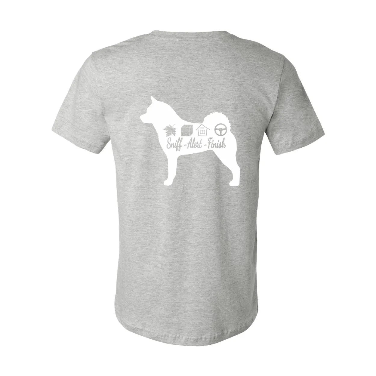 Akita Scent Sniff F/B Unisex SS Jersey Tee