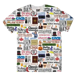 AOP T-shirt - Legendary Doodle