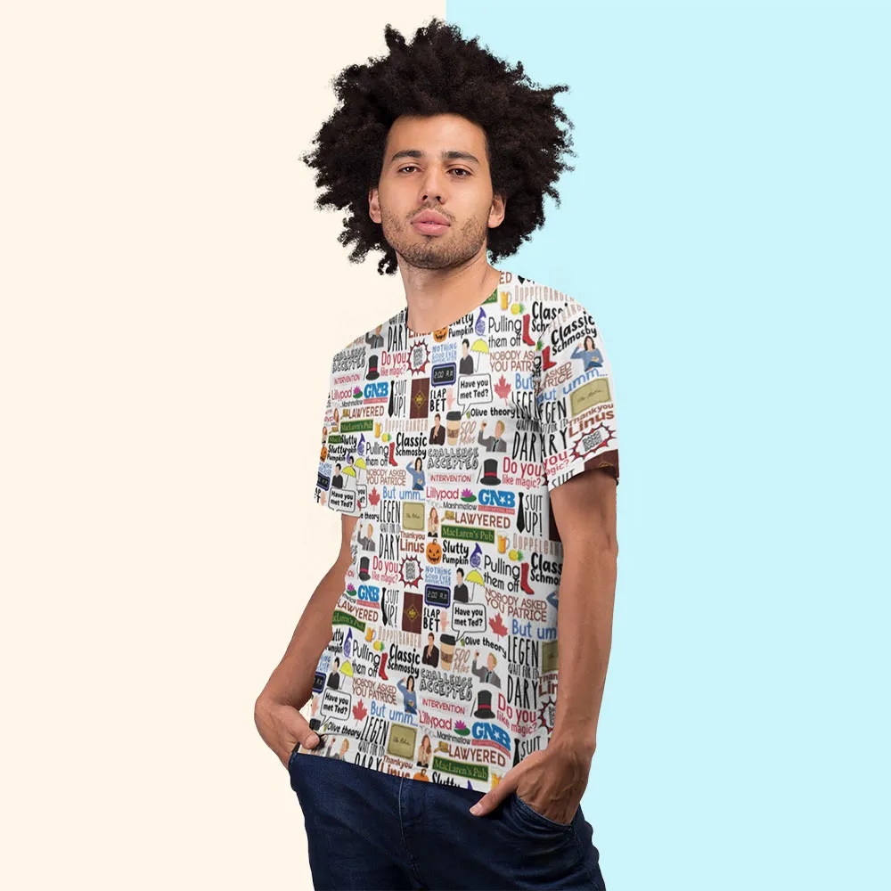 AOP T-shirt - Legendary Doodle