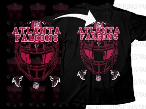 Atlanta Falcons Football Helmet Design Custom Png Digital Download