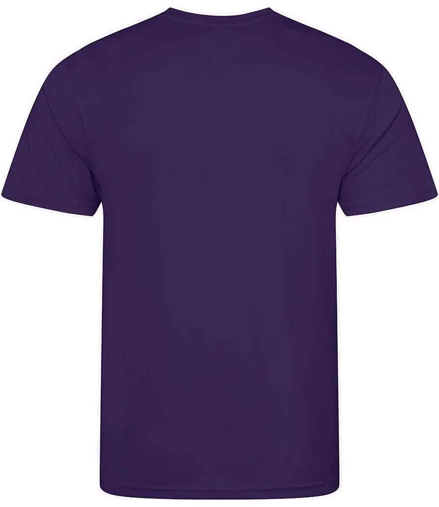 AWDis Cool T-Shirt - Purple, Yellow