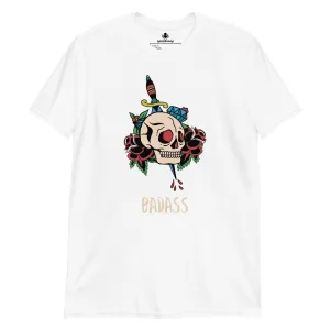 Badass Skull Head | Unisex Soft Style T-Shirt