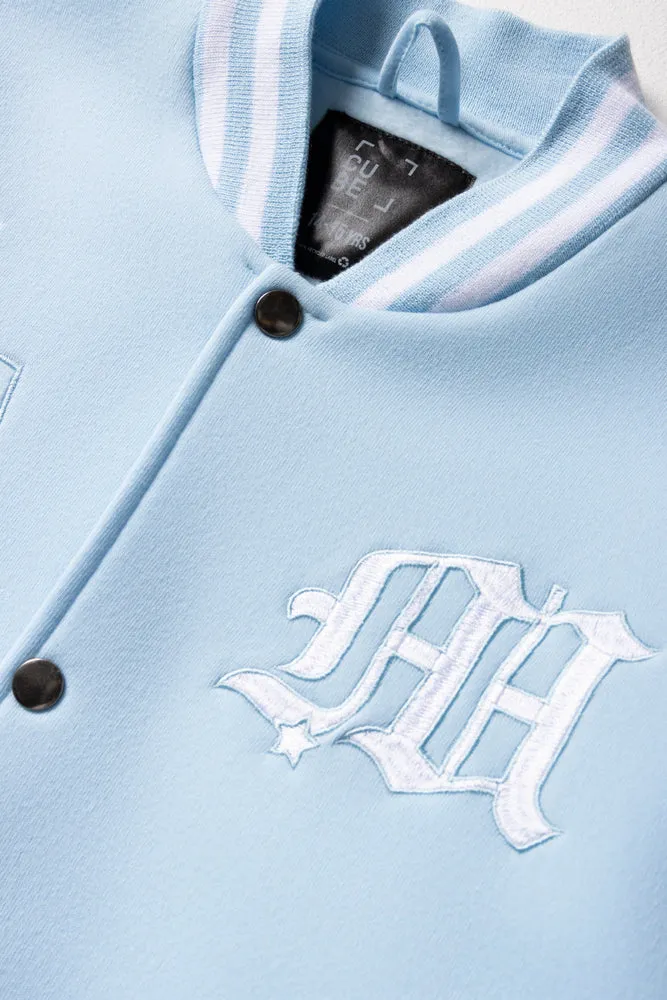 Baseball Jacket Light Blue