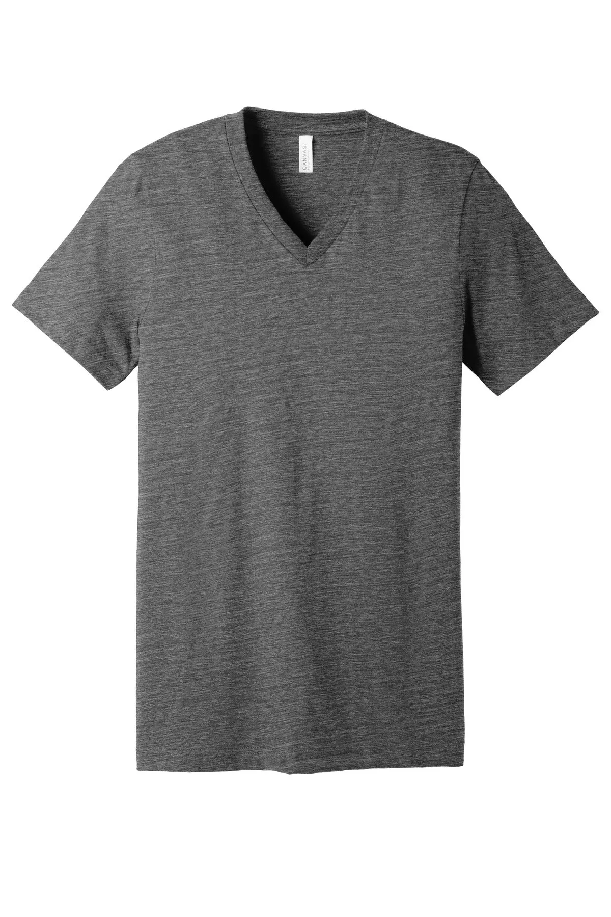 BELLA CANVAS Unisex Textured Jersey V-Neck Tee BC3655