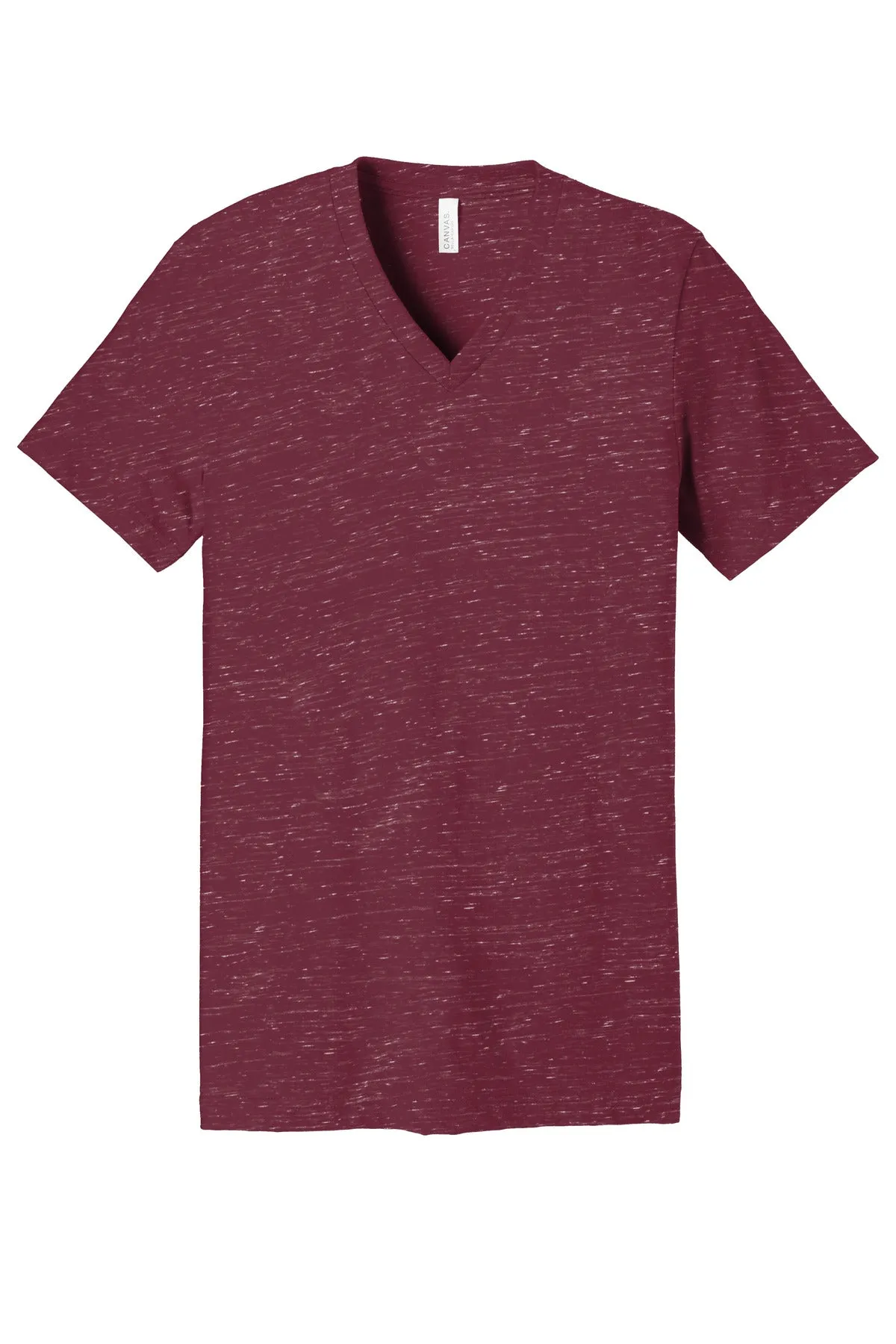BELLA CANVAS Unisex Textured Jersey V-Neck Tee BC3655