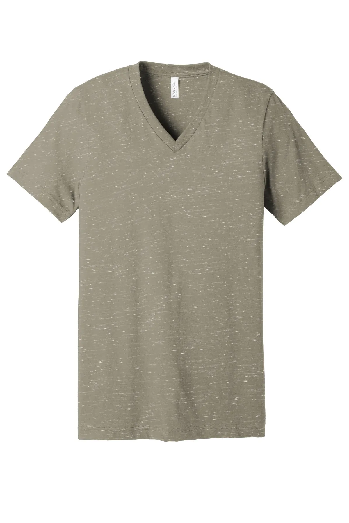 BELLA CANVAS Unisex Textured Jersey V-Neck Tee BC3655
