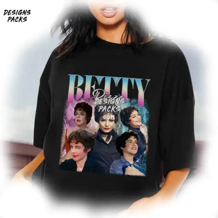 Betty Rizzo Vintage Graphic Betty Rizzo Bootleg Rap Betty Rizzo Vintage Graphic PNG Design