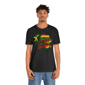 Black and Proud | Africa Jamaica T-Shirt | Black Heritage shirt | Express Your Bold and Empowering Pride