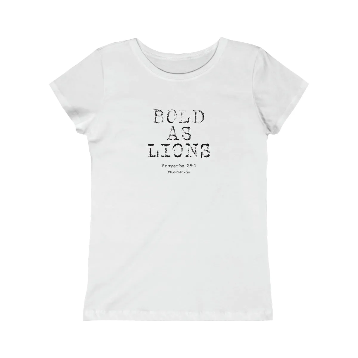 Bold As Lions - Girls Princess Tee