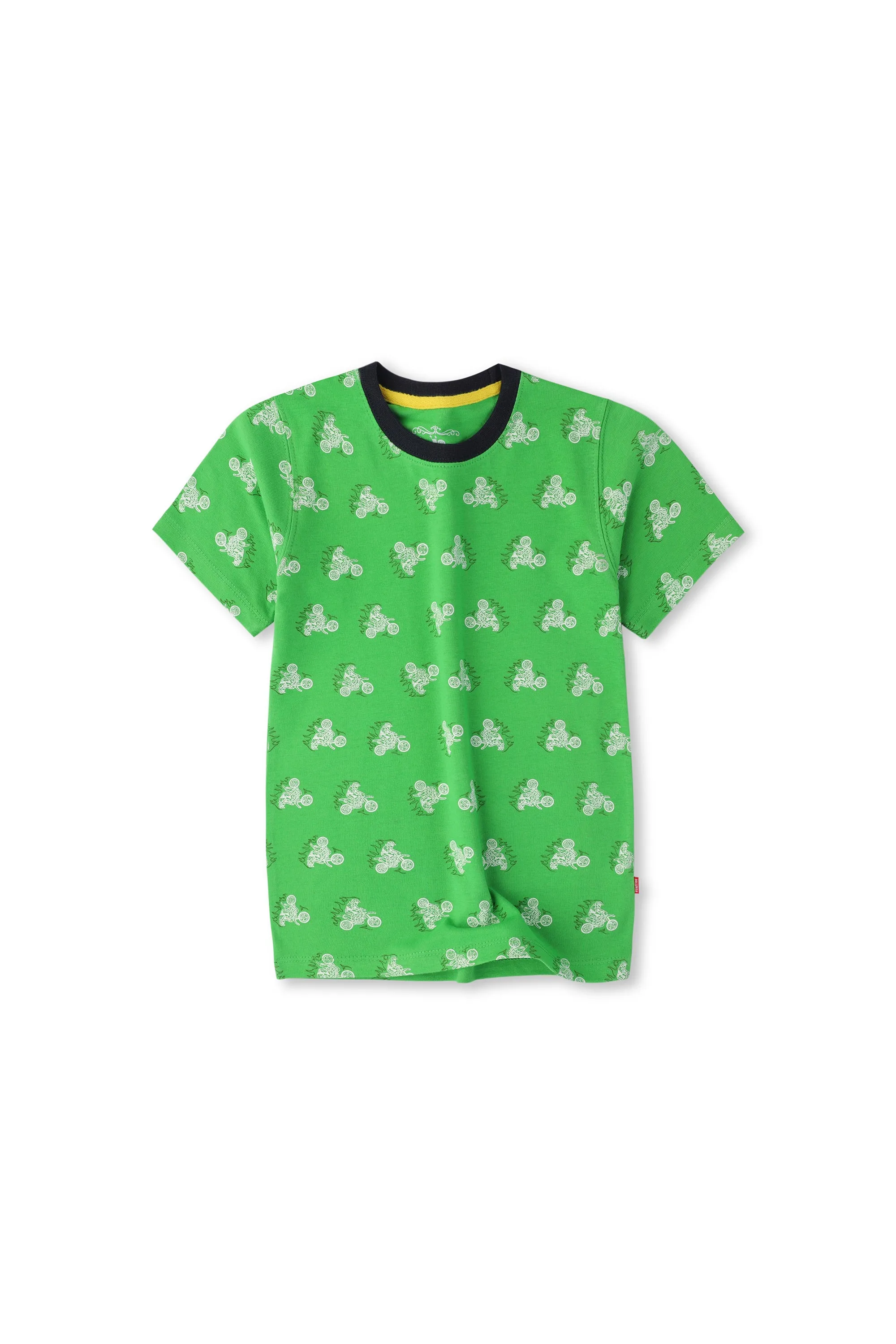 Boys Green Knit T-shirt