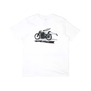 Brixton Flyer 20th Anniversary T-Shirt - White