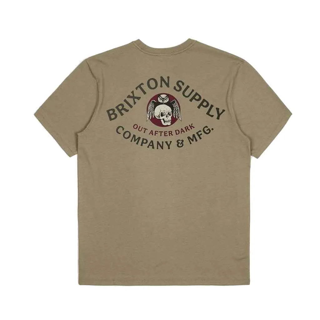 Brixton Potion S/S Tee - Oatmeal
