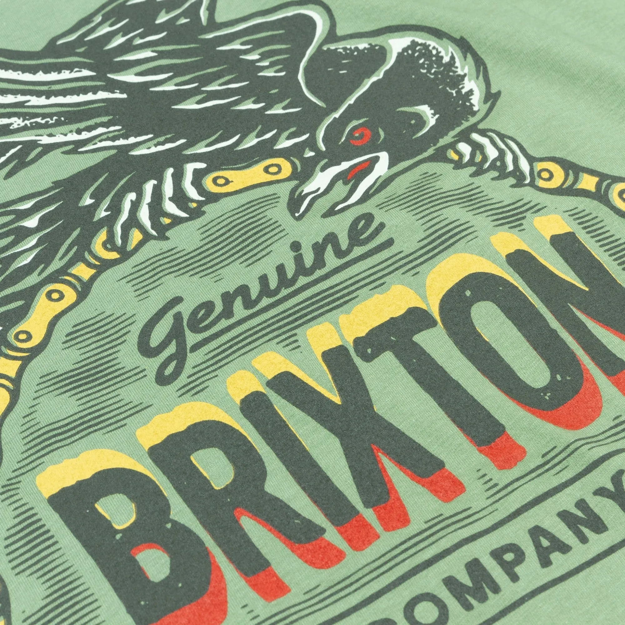 Brixton Raven T-Shirt - Laurel Wreath