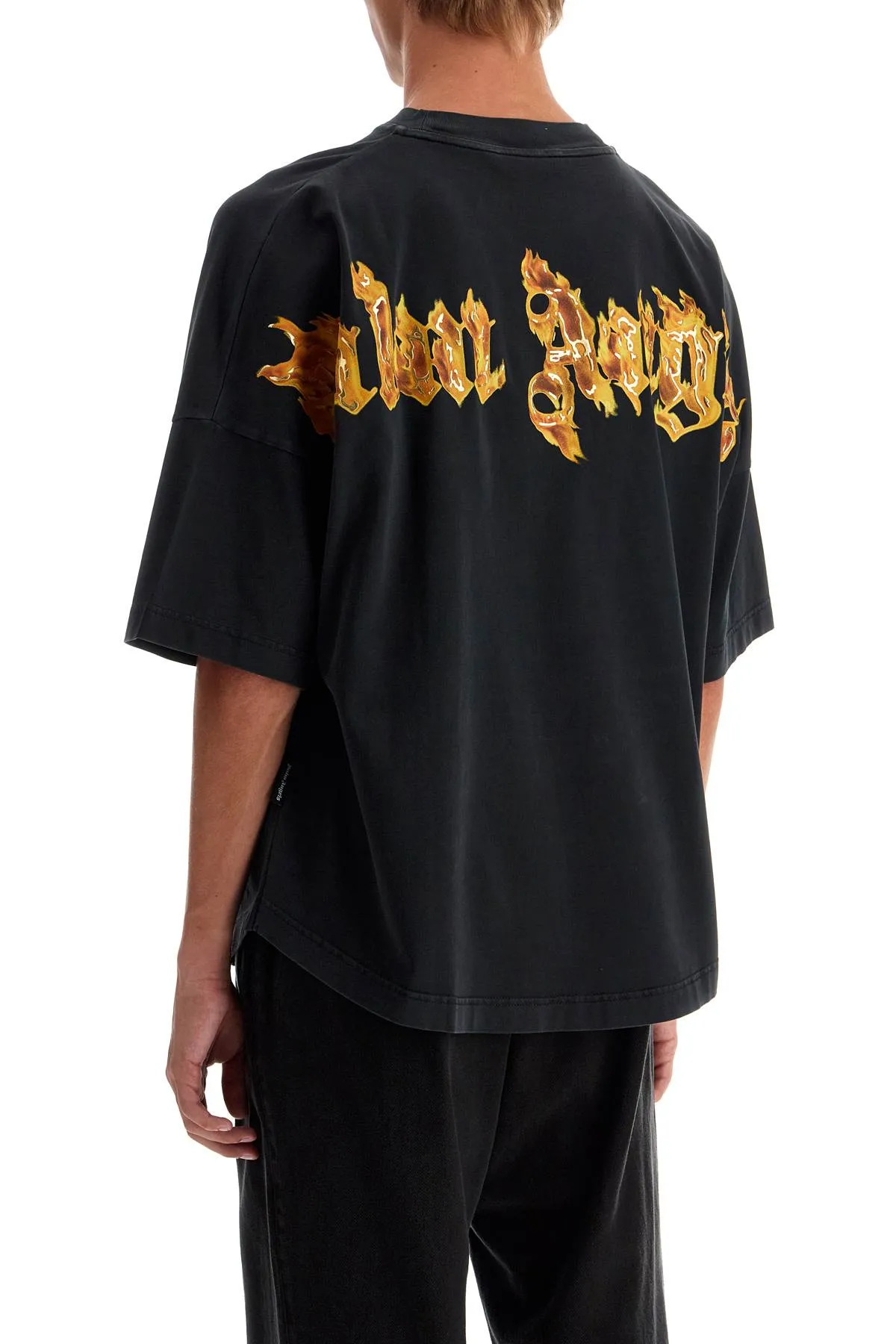 'BURNING PALM OVERSIZED T