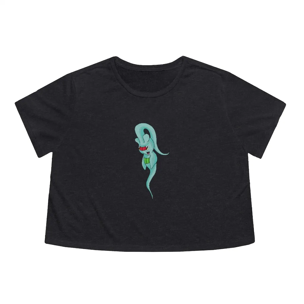 Chriskisx Women's Flowy Cropped Tee