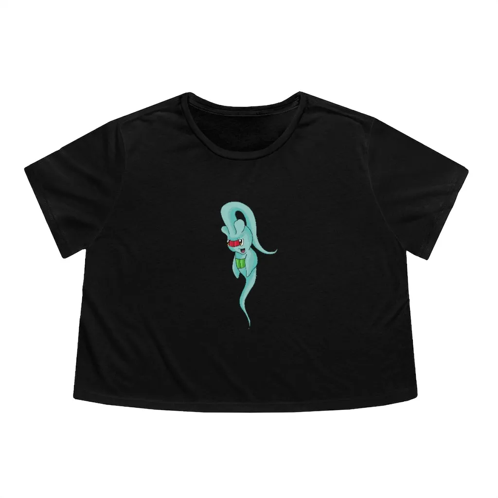 Chriskisx Women's Flowy Cropped Tee