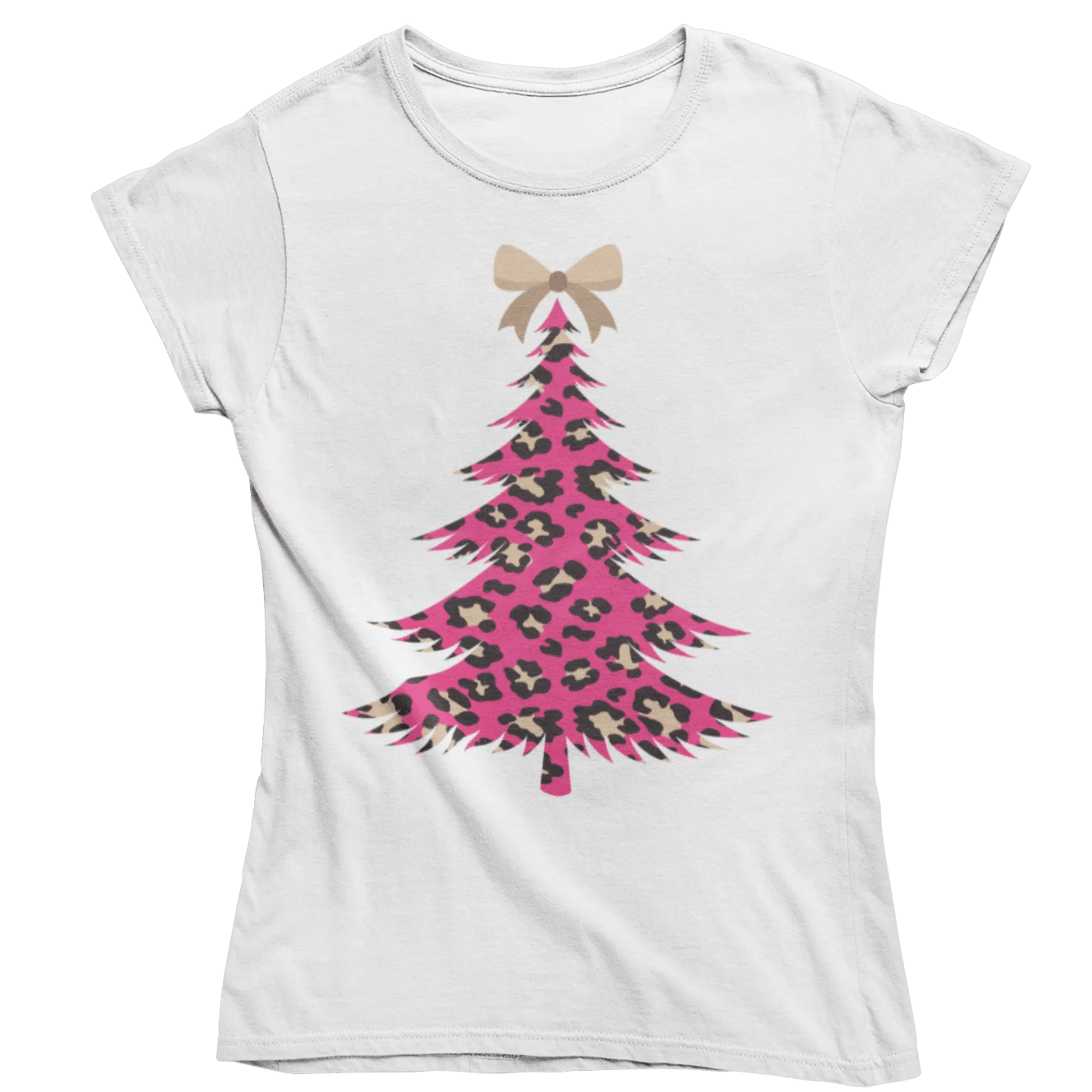 Christmas Tree Womens Style T-Shirt
