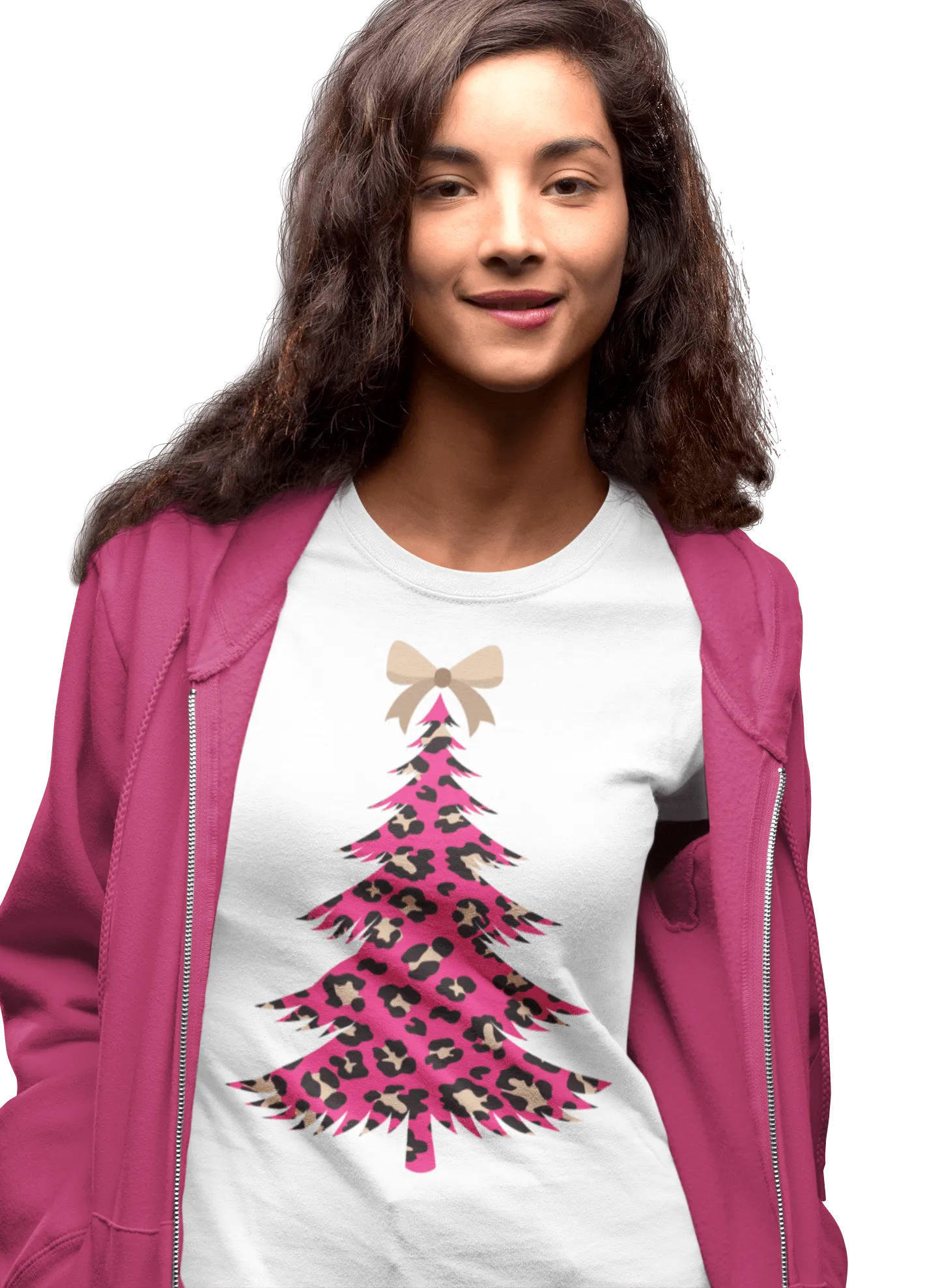Christmas Tree Womens Style T-Shirt