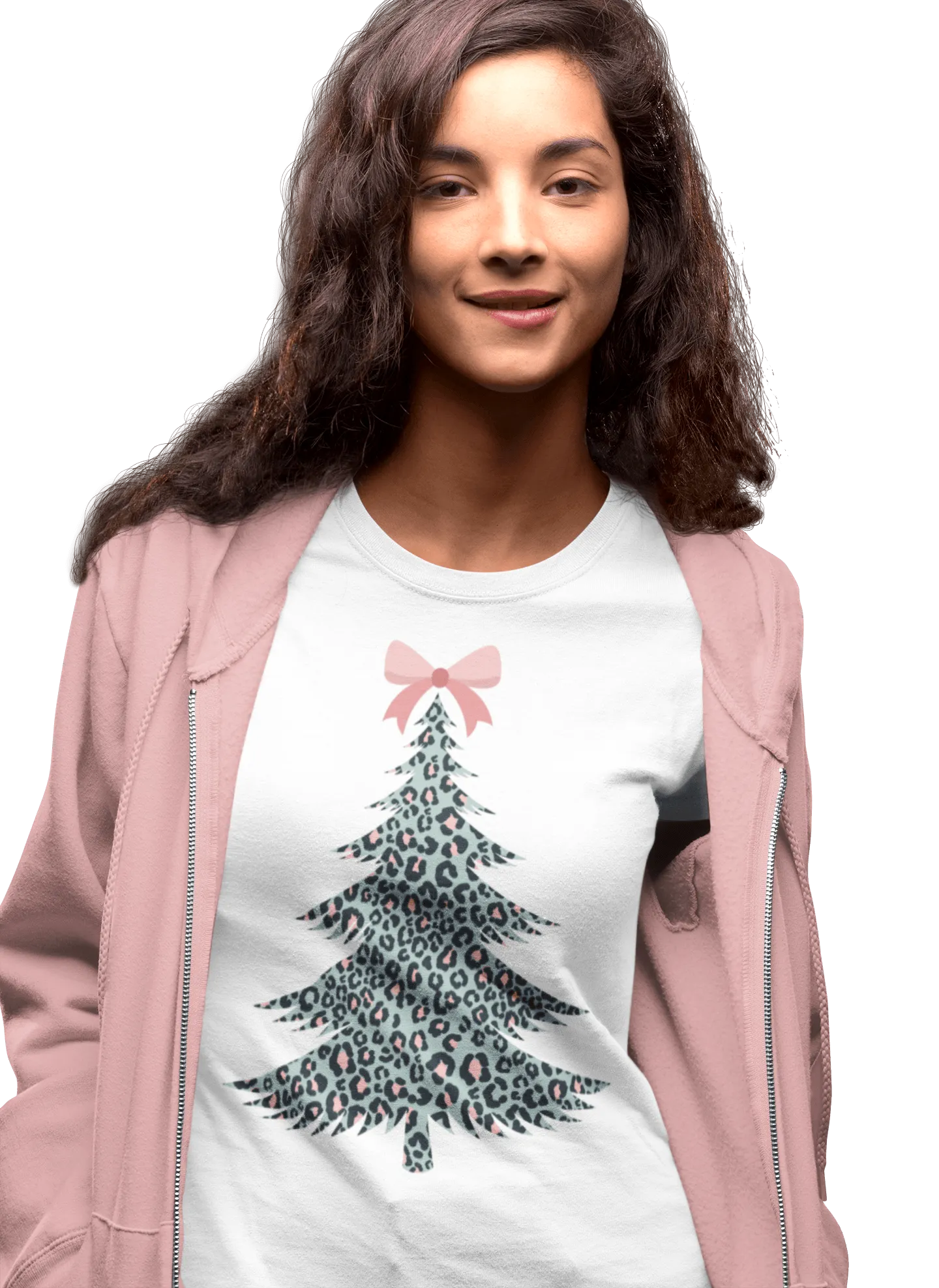 Christmas Tree Womens Style T-Shirt