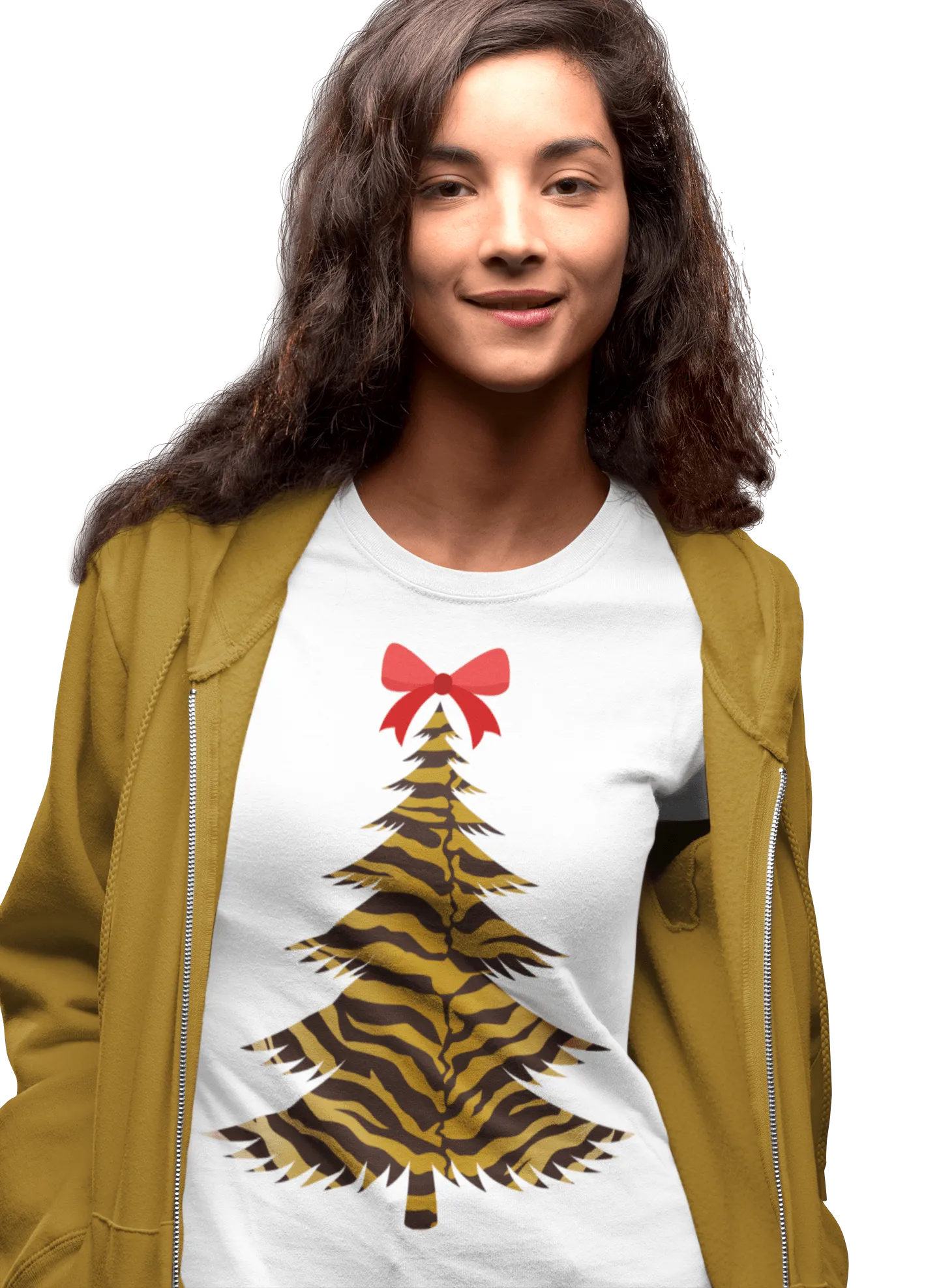 Christmas Tree Womens Style T-Shirt