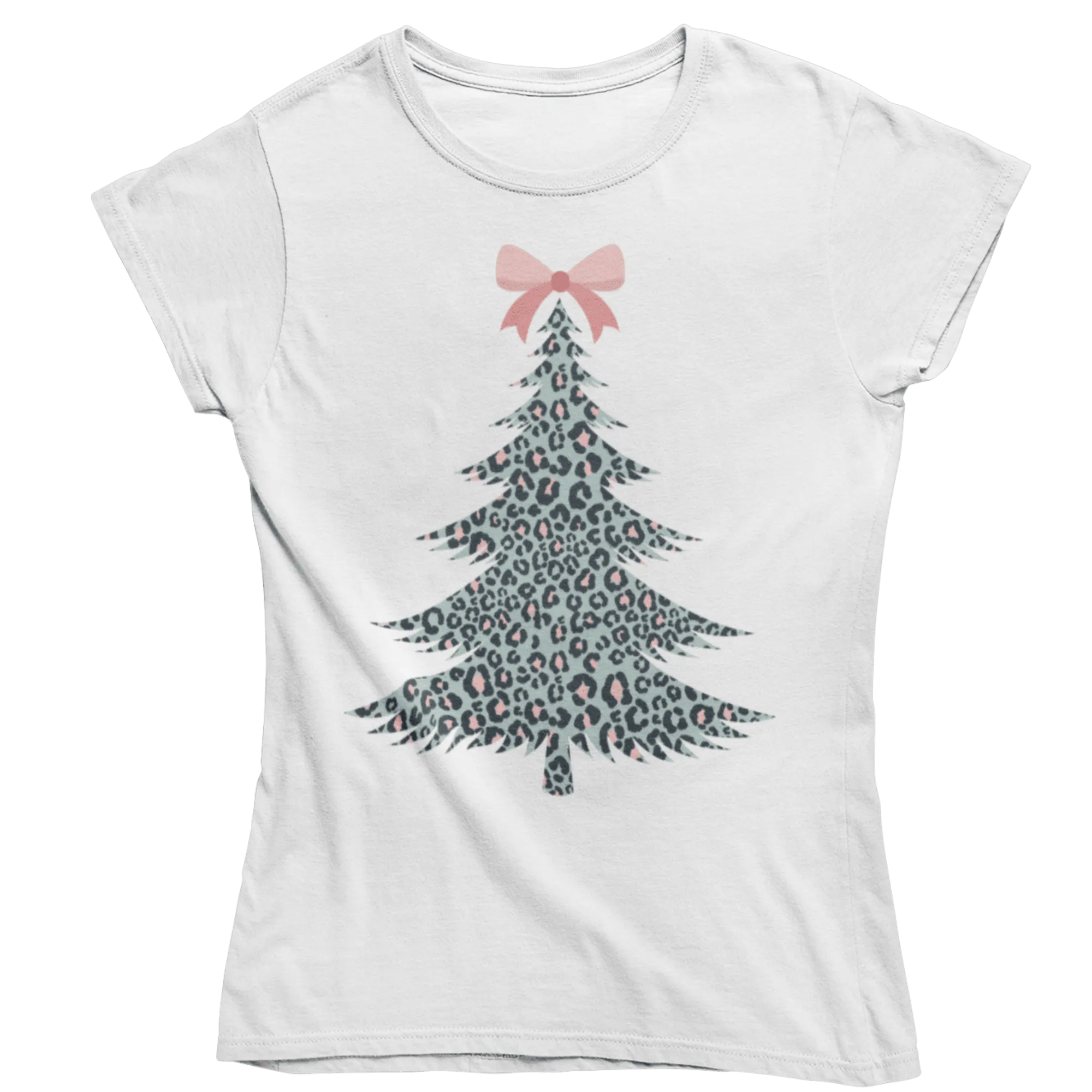 Christmas Tree Womens Style T-Shirt