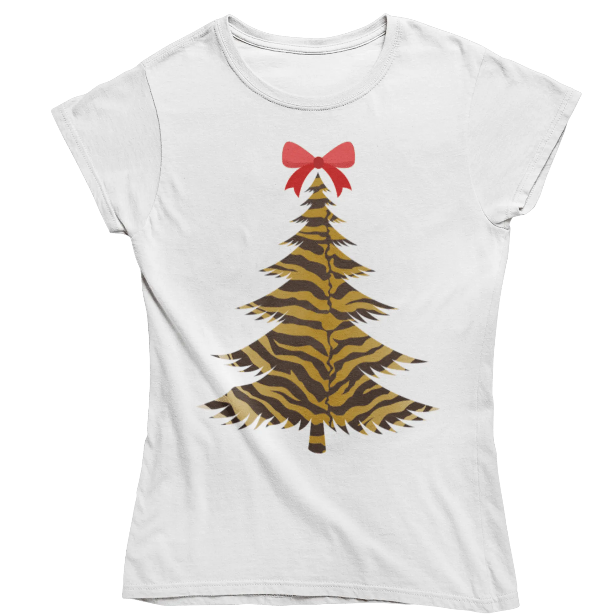 Christmas Tree Womens Style T-Shirt