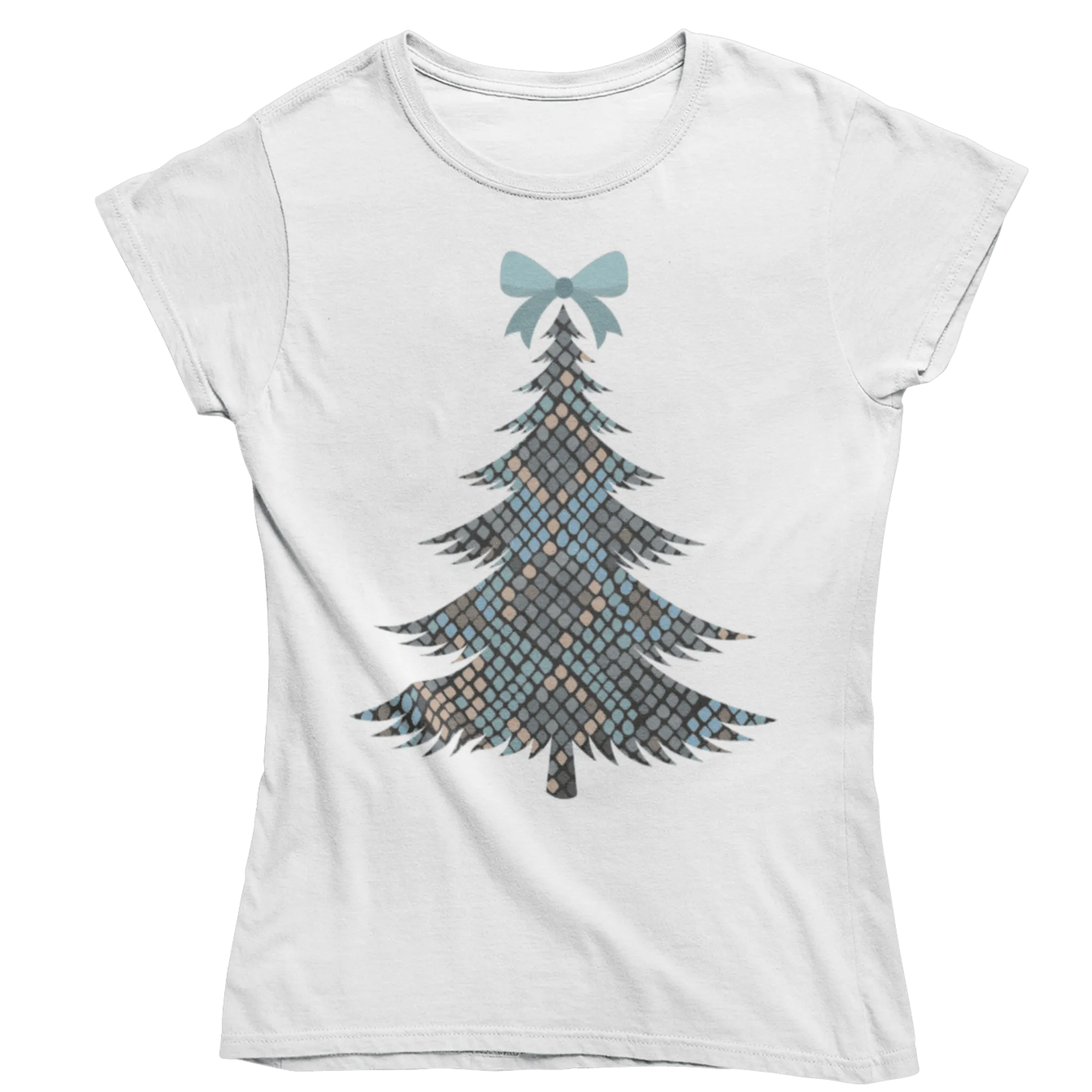 Christmas Tree Womens Style T-Shirt