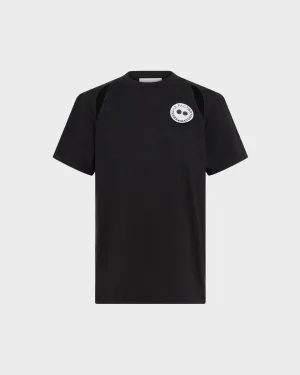 CUT-OUT T-SHIRT - BLACK