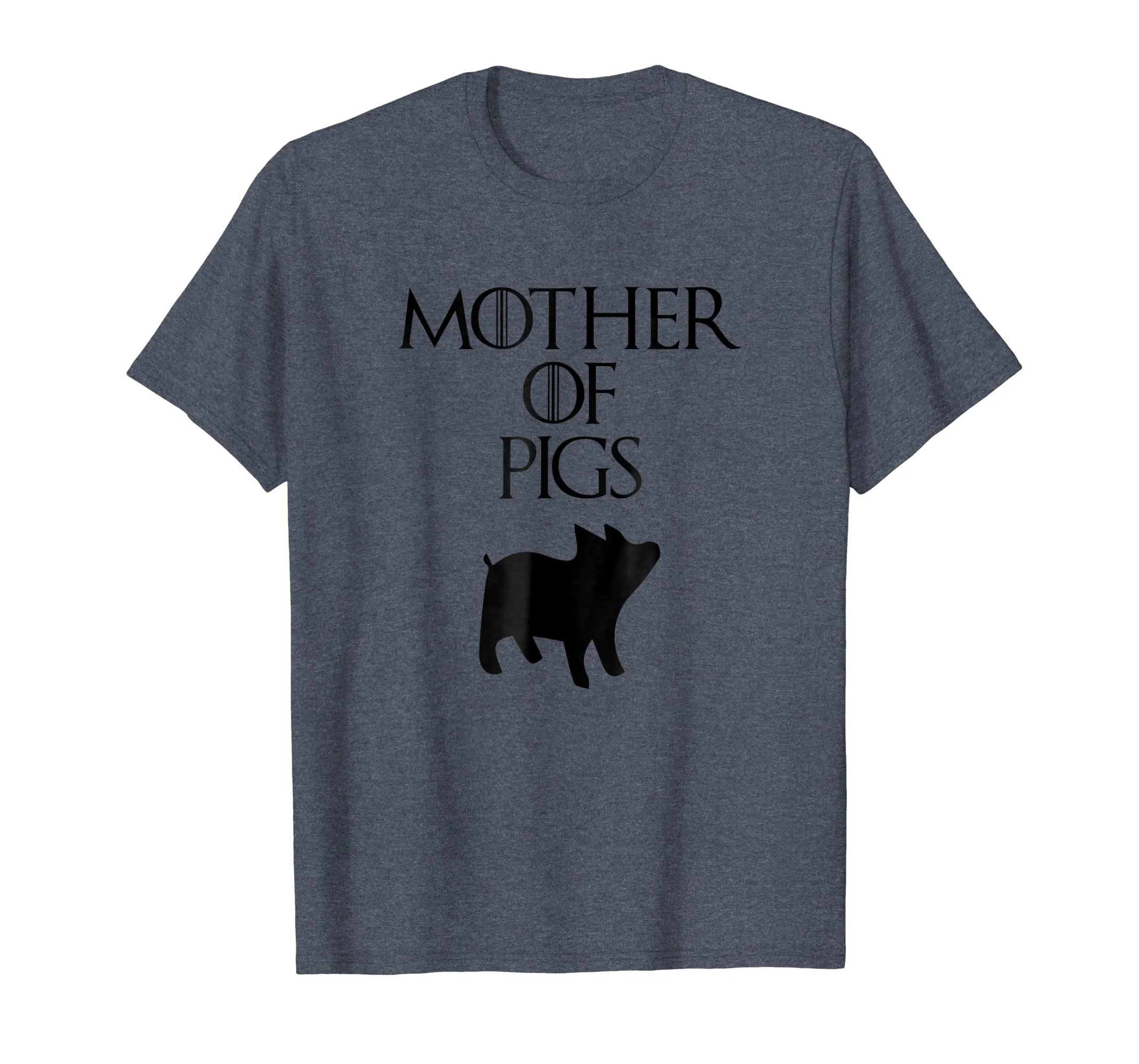 Cute &amp; Unique Black Mother of Pigs T-shirt E010486