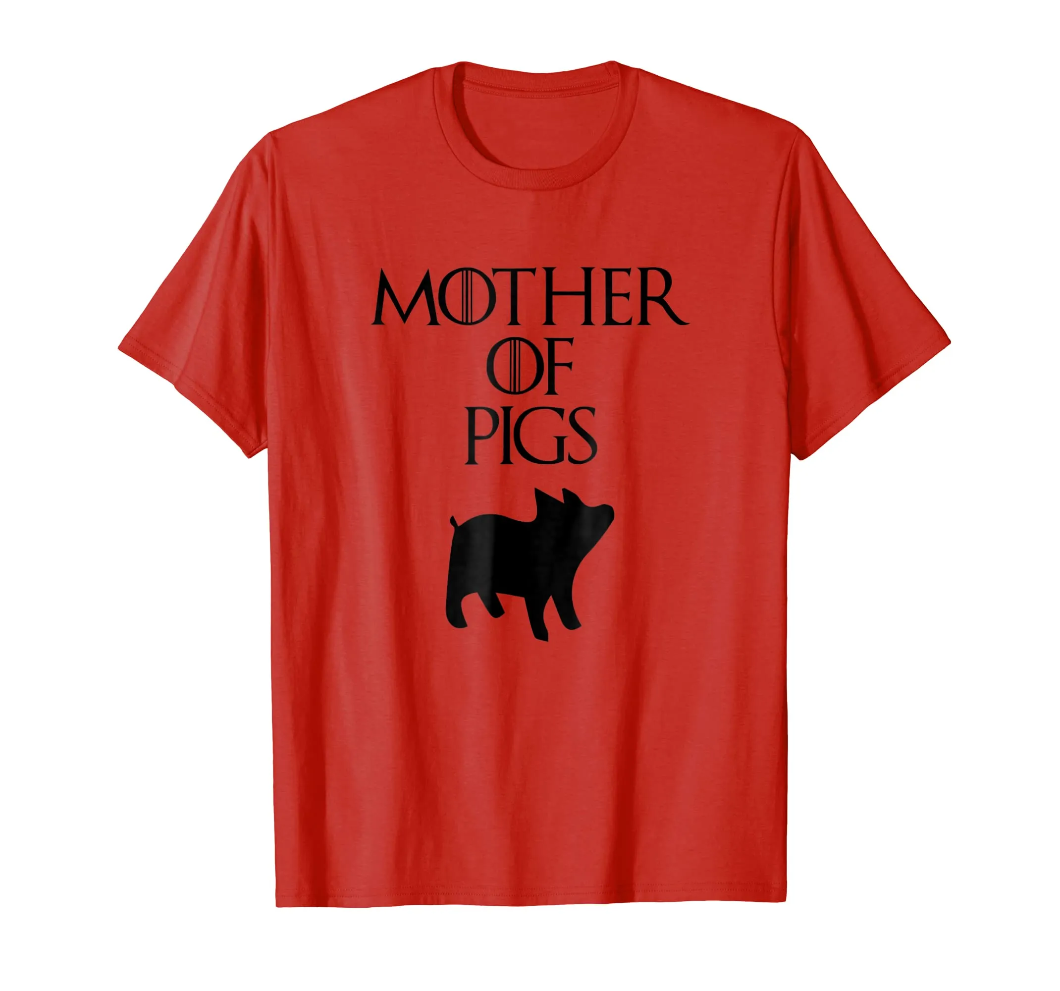 Cute &amp; Unique Black Mother of Pigs T-shirt E010486