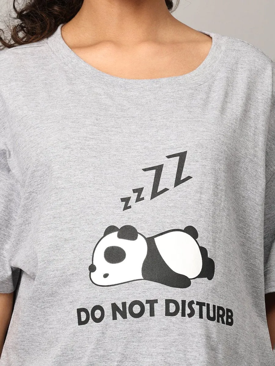 Do not Disturb Oversized Mumma T shirt