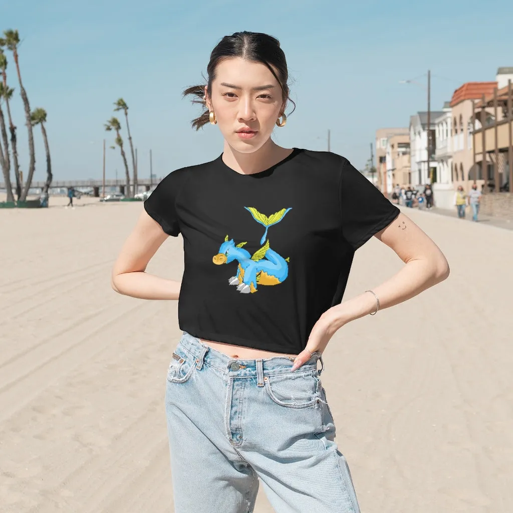 Drago Women's Flowy Cropped Tee