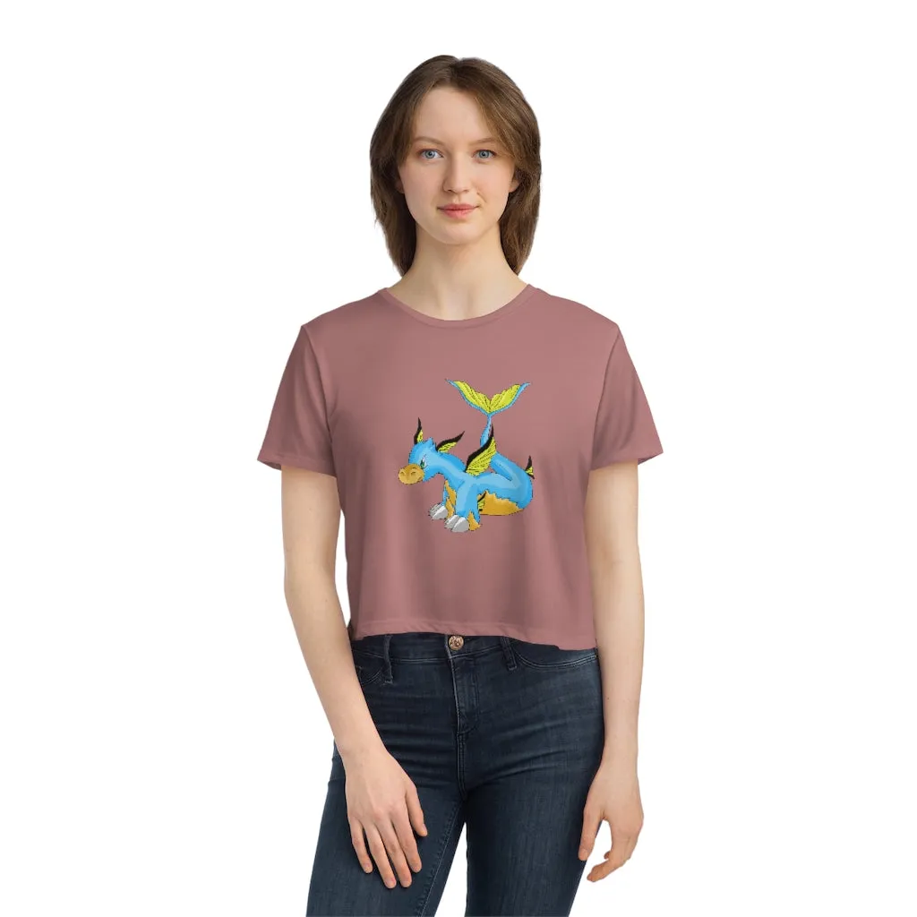 Drago Women's Flowy Cropped Tee